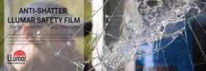 anti shatter safety film